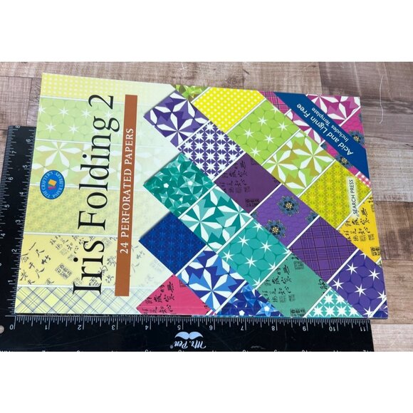 Iris Folding 2 Crafting Paper Pack With 24 Perforated Decorative Sheets - Picture 6 of 6